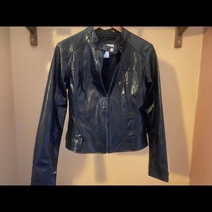 Medium Faux Snakeskin Jacket